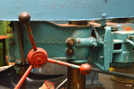 Metalworking machines and equipment in a factory