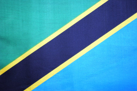 National flag of the state. material surface textureの写真素材