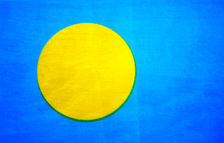 National flag of the state. material surface textureの写真素材