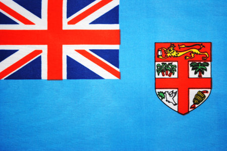 National flag of the state. material surface textureの写真素材