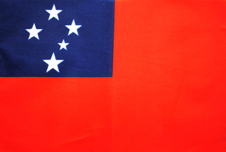 National flag of the state. material surface textureの写真素材