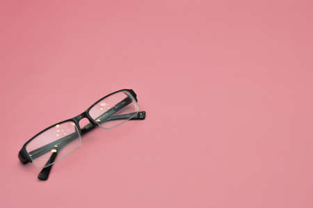 Stylish glasses with glasses for wearing on the face from the sunの写真素材