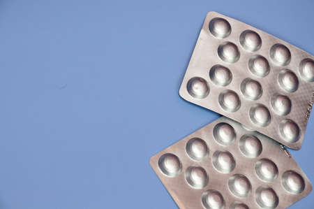 Medical drugs and pills for the treatment of peopleの写真素材