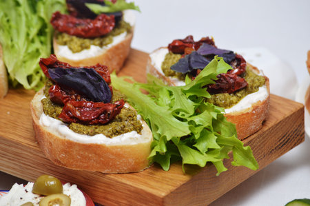 cold and hot appetizers at celebrations
