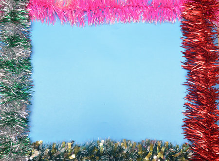 Multicolor festive Christmas toys for interior decorationの写真素材