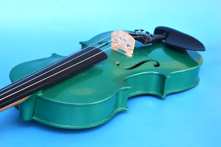 Musical stringed instrument violin for playingの写真素材