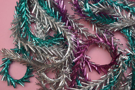 Multicolor festive Christmas toys for interior decoration