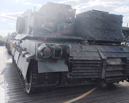 Exhibition of military equipment in Kaliningrad