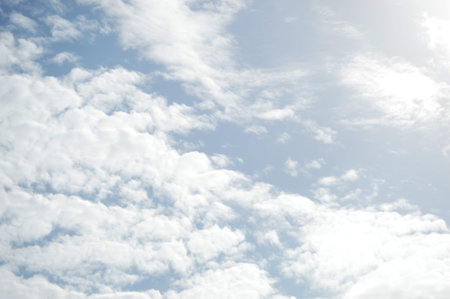 blue sky with cloud closeup, nature cloudscape, blue sky background