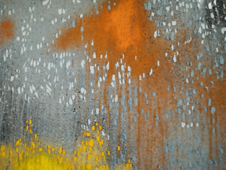 Grunge background. Old paint on the wall. Abstract background.の写真素材