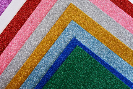 Colorful glitter background. Red, yellow, green, blue, pinkの写真素材