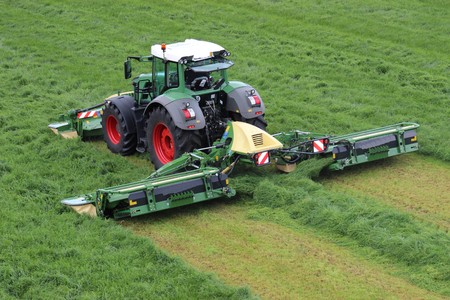 Forrage harvestingの写真素材