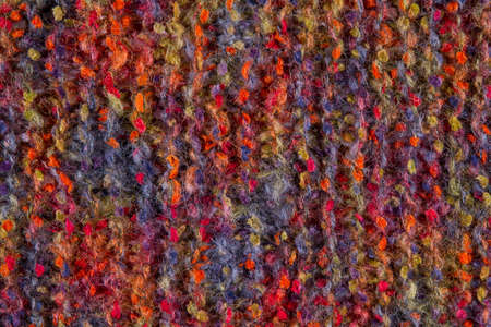 woolen texture background, knitted wool fabric, hairy fluffy textileの写真素材