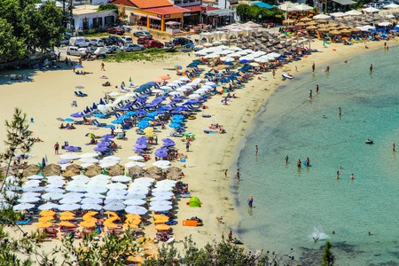 Thassos Island, Greece.の写真素材