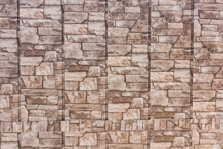 Grey stones wall texture background place for logo