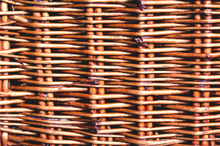 light brown natural woven pattern close up
