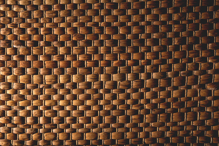 wicker texture close upの写真素材