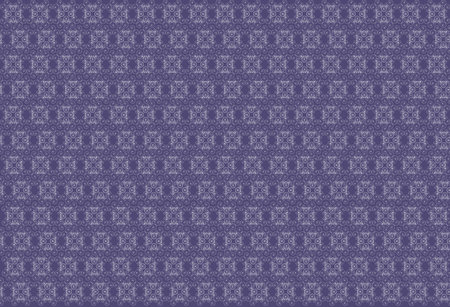 geometric pattern of fine white lines and loops on a dark blue background