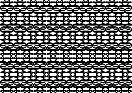 dark abstract background of geometric patterns composed of curves of the same color to design artworkの写真素材