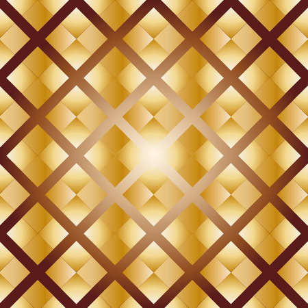 abstract seamless geometric pattern imitating parquet or tiled surfaceのイラスト素材