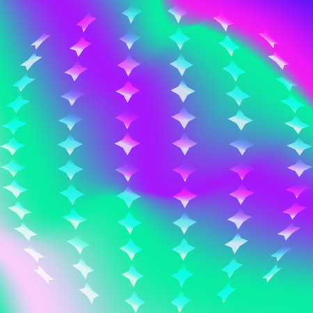 abstract background with neon-colored coral hue. In the foreground is a geometric pattern.  For creativity and designのイラスト素材