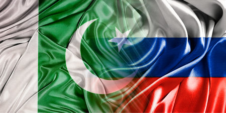 The national flags are combined into one and placed side by side on a fluttering cotton background.の写真素材