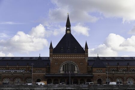 COPENHAGEN, DENMARK - September 13 2019: Copenhagen Central Stationの写真素材
