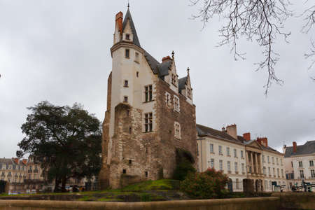 Nantes, France: 22 February 2020: Porte Saint-Pierreのeditorial素材