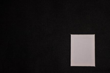 Blank Square Envelope Mockup, Isolatedのeditorial素材