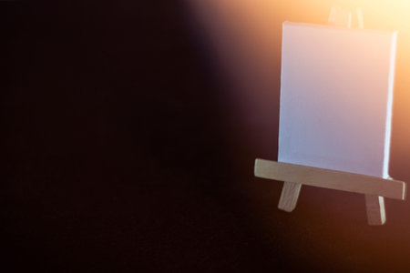 Blank Square Envelope Mockup, Isolatedのeditorial素材