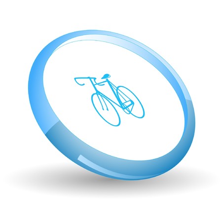 Bicycle. Vector icon.のイラスト素材
