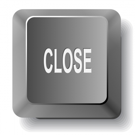 Close  Vector computer key の写真素材