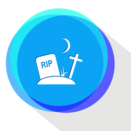 RIP iconのイラスト素材