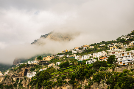 Picturesque Amalfi Coast, Italy.の写真素材