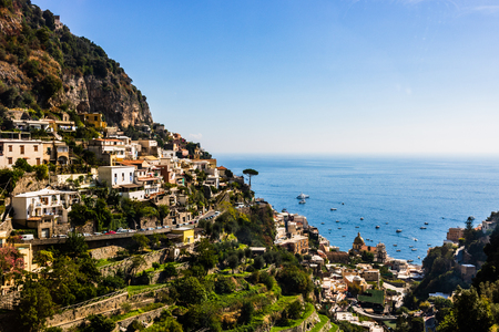 Picturesque Amalfi Coast, Italy.の写真素材