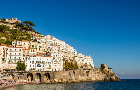 Picturesque Amalfi Coast, Italy.の写真素材