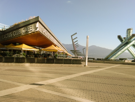 Vancouver, Canada - 2018.Travel photo of the Vancouver city, one of the major cities of Canada.のeditorial素材