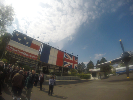 Berlin, Germany - 2019. Tourists visiting the Alliance Museum.のeditorial素材