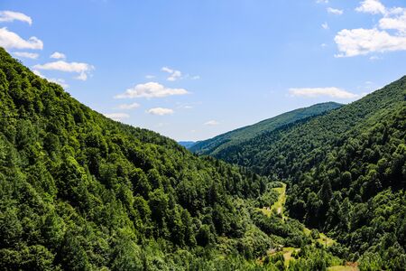 Landscape photo of Iezer Mountains in Romania.の写真素材