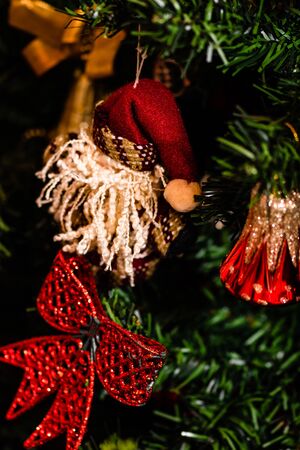 Photo of Christmas decorations. Christmas balls. Colorful decorations.の写真素材