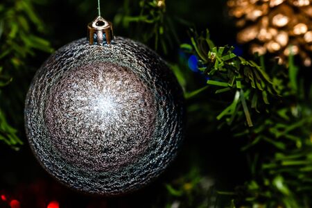 Photo of Christmas decorations. Christmas balls. Colorful decorations.の写真素材