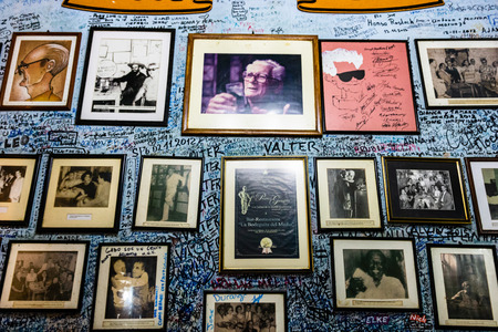 Havana, Cuba  2019. La Bodeguita del Medio, a worldwide famous Cuban restaurantのeditorial素材