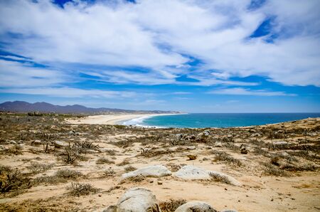 Wild beach of Cabo san Lucas in Baja California, Mexico, 2019のeditorial素材