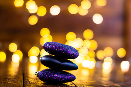Christmas and new year concept. christmas decoration background