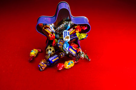 Christmas sweets under the Christmas tree