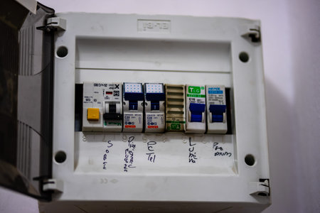 Electrical switch panel for small house