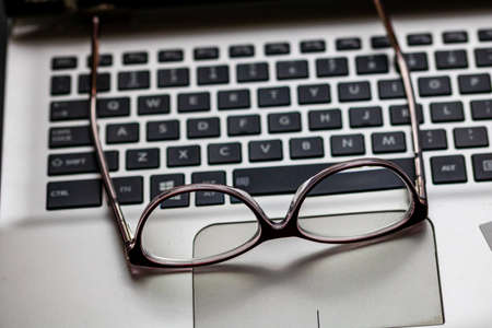 Business concept, laptop and other objects in Bucharest, Romania, 2021のeditorial素材