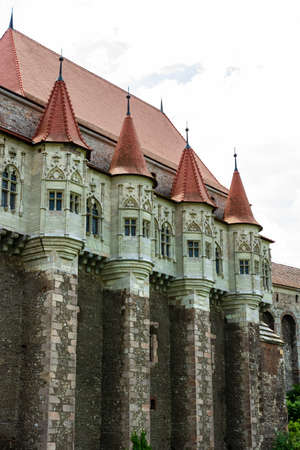 Corvin Castle, Hunyad Castle or Castelul Corvinilor is a gothic castle located in Transylvania, Romaniaのeditorial素材