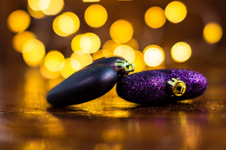 Christmas and new year concept. christmas decoration background