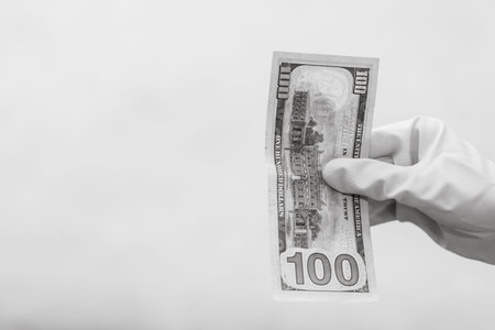 USD banknotes, United States Dollars banknotes. US dollar